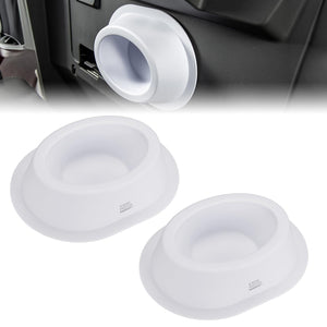 Universal Angeled Speaker Pods for 6x9 Speakers (White, 2PCS) by Kemimoto B0117-02401WH Pod / Cage Speaker B0117-02401WH Kemimoto