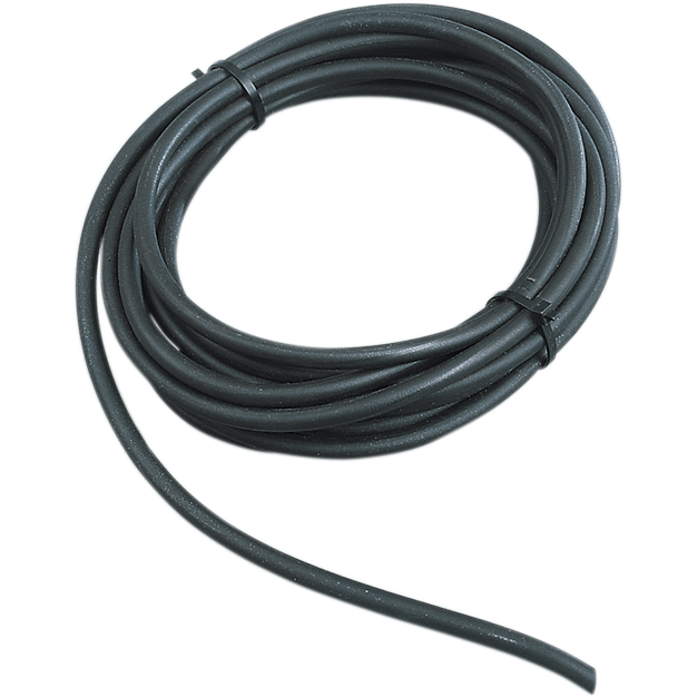 Universal Black Rubber Fuel And Oil Line 3/8" x 25' By Emgo