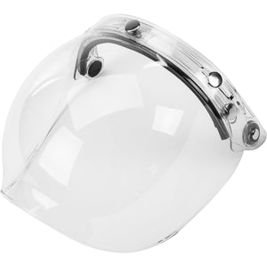 Universal Flip-Up Bubble Shield by GMAX G002012 Helmet Shield 72-0018 Western Powersports Drop Ship Clear