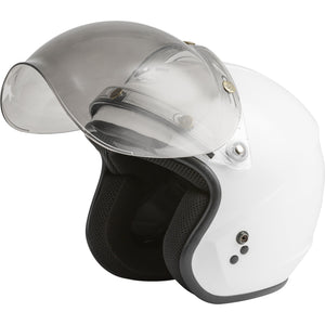 Universal Flip-Up Bubble Shield by GMAX Helmet Shield Western Powersports Drop Ship