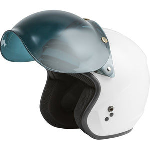 Universal Flip-Up Bubble Shield by GMAX Helmet Shield Western Powersports Drop Ship