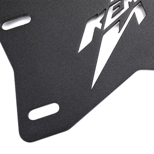 Universal LED License Plate Bracket Kit Fit Can-Am, Polaris by Kemimoto B0111-04101BK License Plate Mount B0111-04101BK Kemimoto