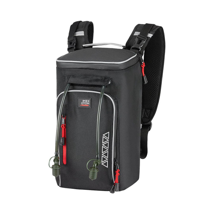 Updated Center Shoulder Console Bag W/Cooler Bag for Polaris/Can-Am by Kemimoto