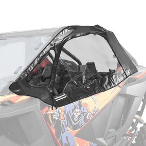 Upgraded Soft Upper Door Cab Enclosure for Polaris RZR PRO XP 2020-2023 by Kemimoto B0110-13001BK Cab Enclosure B0110-13001BK Kemimoto