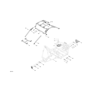 Upper Link Arm by Can-Am 705205294 OEM Hardware 705205294 Off Road Express