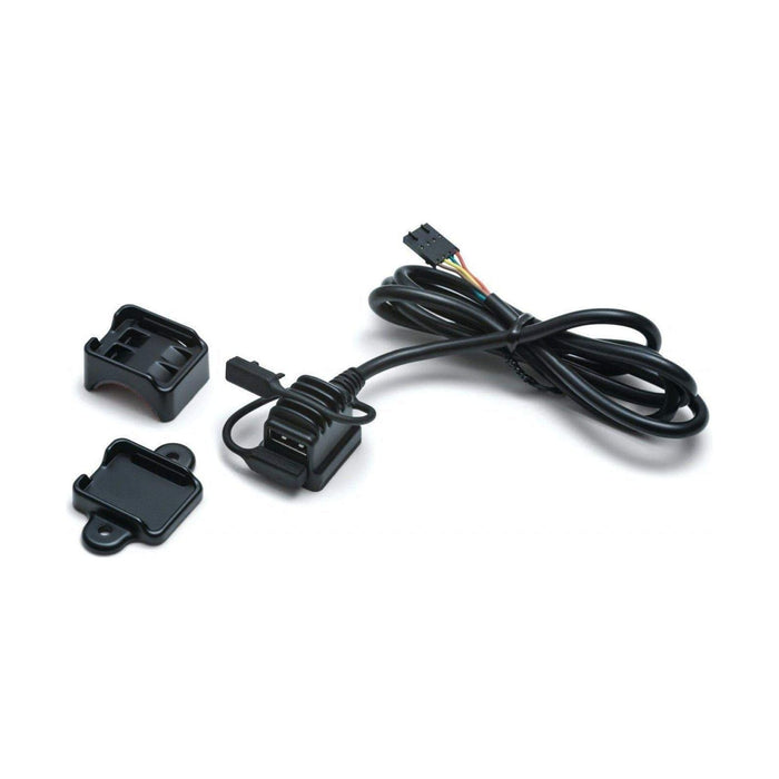 USB Power Source Satin Black by Kuryakyn