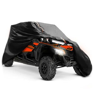 UTV 4-Seater Cover For Can Am Maverick X3 Max/ RZR/ General by Kemimoto B0111-02602BK Storage Cover B0111-02602BK Kemimoto