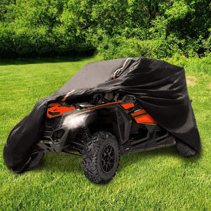 UTV 4-Seater Cover For Can Am Maverick X3 Max/ RZR/ General by Kemimoto B0111-02602BK Storage Cover B0111-02602BK Kemimoto