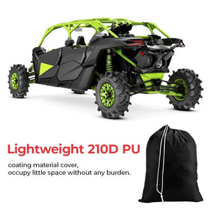 UTV 4-Seater Cover For Can Am Maverick X3 Max/ RZR/ General by Kemimoto B0111-02602BK Storage Cover B0111-02602BK Kemimoto