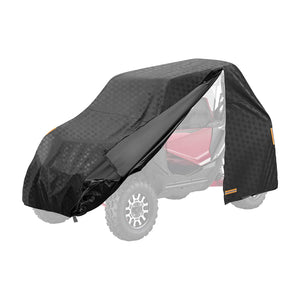 UTV 420D Cover For 2 Seater Model Fit Polaris, Can-Am, Honda, Kawasaki by Kemimoto B0115-00901BK Storage Cover B0115-00901BK Kemimoto