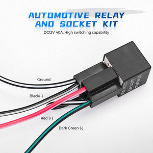 UTV ATV Dual Battery Isolator Kit 12V 140AMP by Kemimoto B0401-01301BK Battery Charger Accessory B0401-01301BK Kemimoto