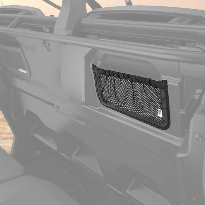 UTV Backrest Rear Storage Nets for Can Am Defender Max by Kemimoto