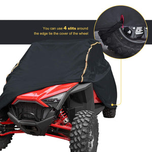 UTV Cover Heavy Waterproof Fit 2020-2022 Polaris RZR PRO XP by Kemimoto B0111-00701BK Storage Cover B0111-00701BK Kemimoto