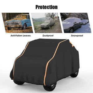 UTV Cover with Rlective Strip Fit Polaris RZR by Kemimoto B0111-00801BK Storage Cover B0111-00801BK Kemimoto