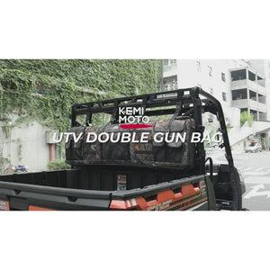 UTV Double Gun Holder Tool Rack for Hunting Gear by Kemimoto B0113-14301CM Gun Mount B0113-14301CM Kemimoto