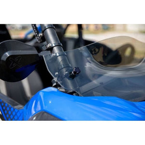 UTV Flare™ Windshield for 2020+ Kawasaki KRX by Klock Werks KWW-05-0435 Full Windshield KWW-05-0435 Klock Werks Kustom Cycles