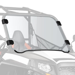 UTV Full Windshield PC For Polaris RZR 570 800/4 800S XP 900/4 by Kemimoto B0110-01901 Full Windshield B0110-01901 Kemimoto