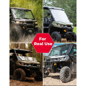 UTV Grille Light for Can Am Defender by Kemimoto B0801-04601CL Grill B0801-04601CL Kemimoto