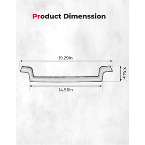 UTV Grille Light for Can Am Defender by Kemimoto B0801-04601CL Grill B0801-04601CL Kemimoto