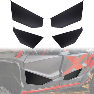 UTV Half Lower Door Panel for Honda Talon 1000X-4 2020-2022 Aluminum by Kemimoto B0102-01101BK Lower Door B0102-01101BK Kemimoto