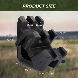 UTV hunting shotgun holder Fit Ranger/ General/ Defender/ Pioneer by Kemimoto B0111-02301 Gun Mount B0111-02301 Kemimoto