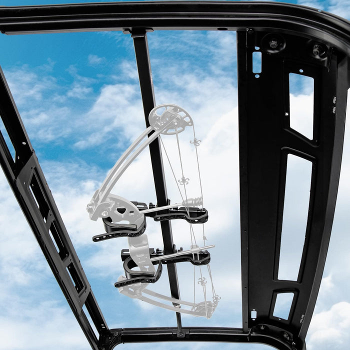 UTV Overhead Adjustable Gun Holder Carrier Mount by Kemimoto