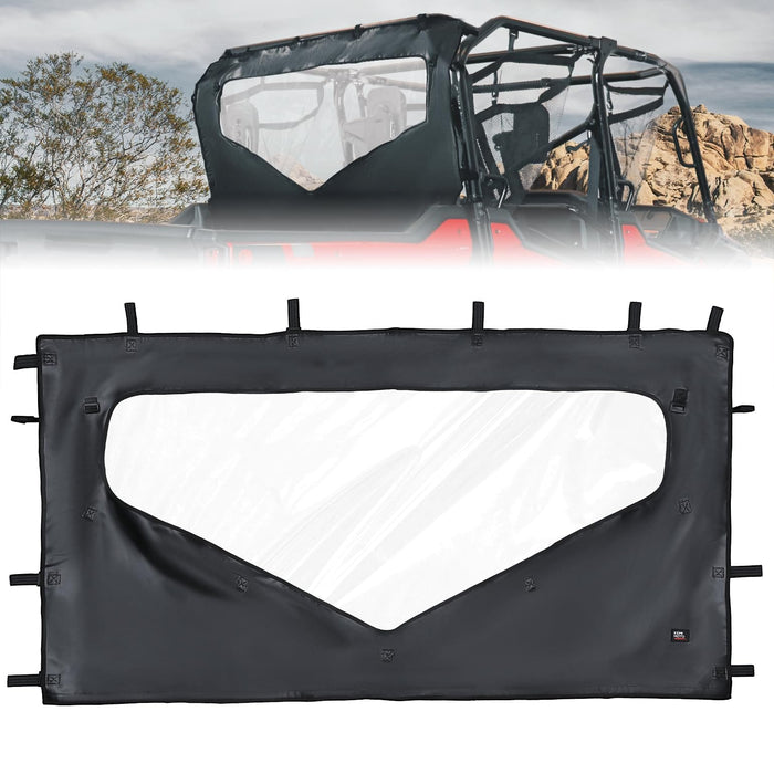 UTV Roll Up/ Down Soft Rear Window for Honda Pioneer 1000-6 by Kemimoto