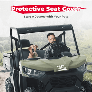 UTV Seat Cover For Can Am Defender by Kemimoto B0109-01701BK Seat Cover B0109-01701BK Kemimoto