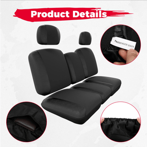 UTV Seat Cover For Can Am Defender by Kemimoto B0109-01701BK Seat Cover B0109-01701BK Kemimoto