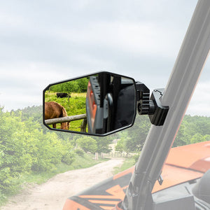 UTV Side Mirrors for Polaris Ranger/ Can-Am Defender/ Maverick Trail by Kemimoto B0106-11201BK Side View Mirror B0106-11201BK Kemimoto