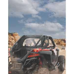 UTV Soft Rear Windshield for RZR PRO XP /Turbo R by Kemimoto B0110-12901BK Rear Windshield B0110-12901BK Kemimoto