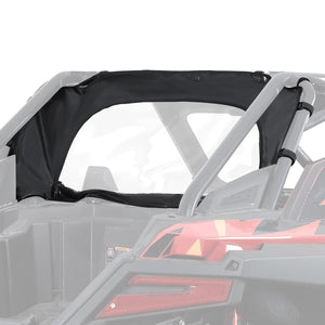 UTV Soft Rear Windshield for RZR PRO XP /Turbo R by Kemimoto B0110-12901BK Rear Windshield B0110-12901BK Kemimoto