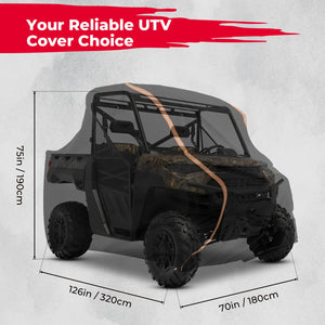 UTV Storage Sun Rain UV Cover for Polaris Ranger RZR XP 1000 by Kemimoto FTVUC006 Storage Cover FTVUC006 Kemimoto