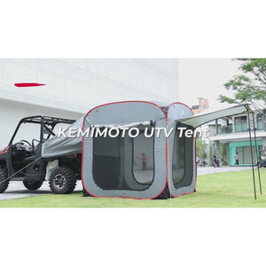 UTV Universial Camping Pop-up Tent for Ranger / General by Kemimoto H1201-01001GY None H1201-01001GY Kemimoto