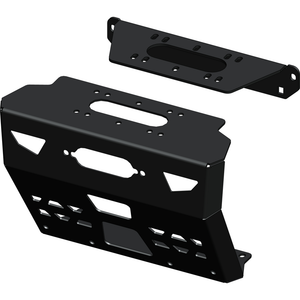 UTV Winch Shroud Mount Polaris Ranger by KFI 101830 Winch Mount 10-1830 Western Powersports Drop Ship