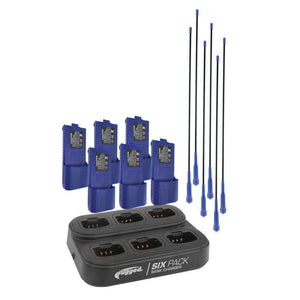 V3 Bank Charger, Battery, And Antenna Pro Kit by Rugged Radios 6PACK-V3-PRO 01039374005225 Rugged Radios