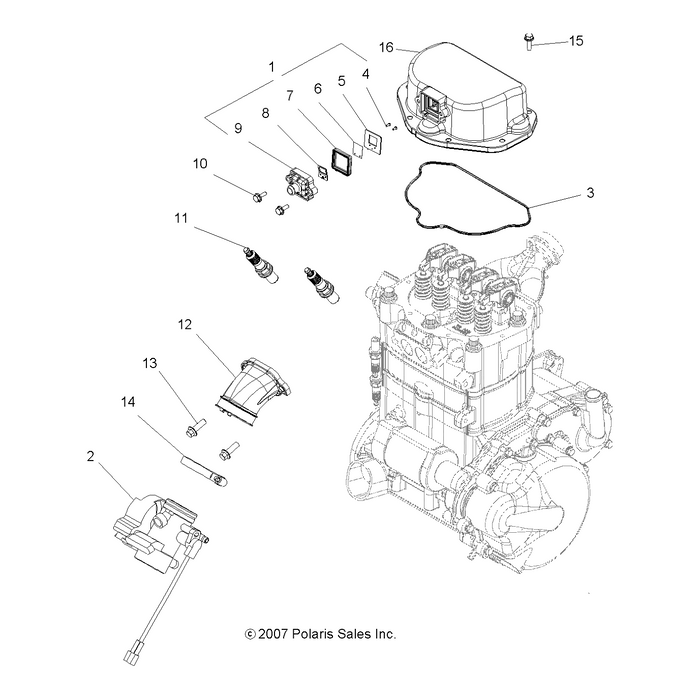 Valve Cover Seal by Polaris