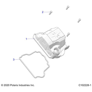 Valve Cover Seal by Polaris 5415205 OEM Hardware P5415205 Off Road Express