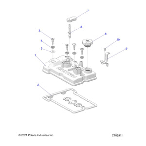 Valve Cover Seal by Polaris 5416711 OEM Hardware P5416711 Off Road Express