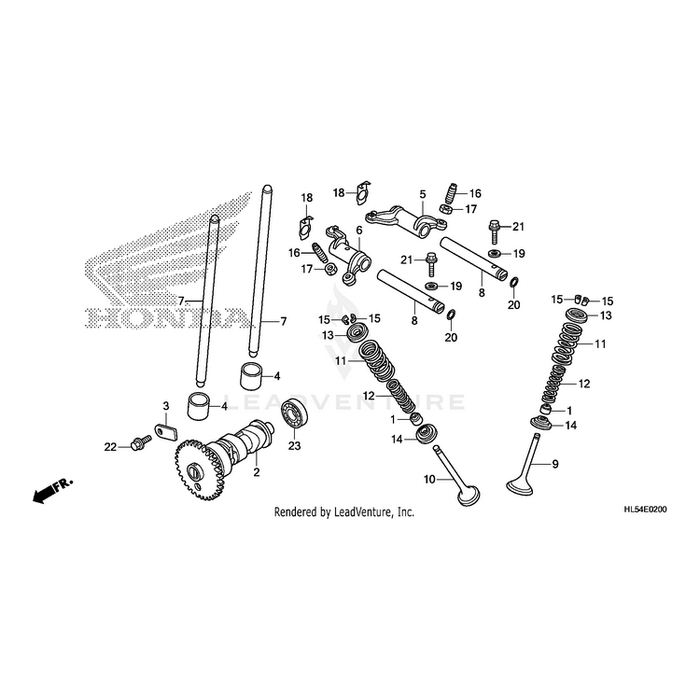 Valve, Ex. by Honda