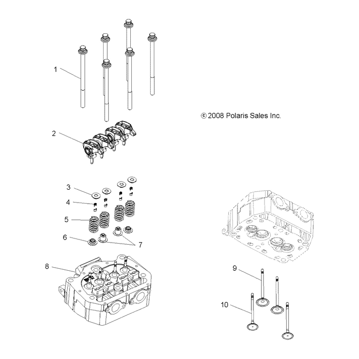 Valve Guide Seal by Polaris