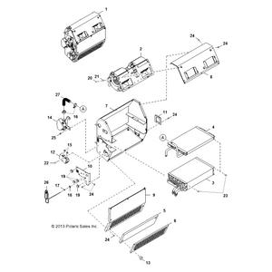 Valve, Motorized Assy by Polaris 3120777 OEM Hardware P3120777 Off Road Express