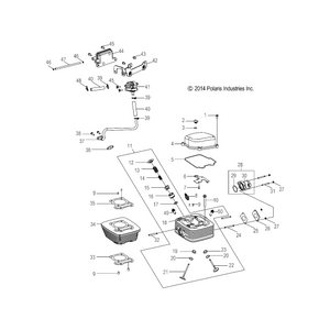 Valve Seal by Polaris 452390 OEM Hardware P452390 Off Road Express