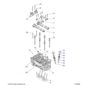 Valve Spring by Polaris 7045027 OEM Hardware P7045027 Off Road Express