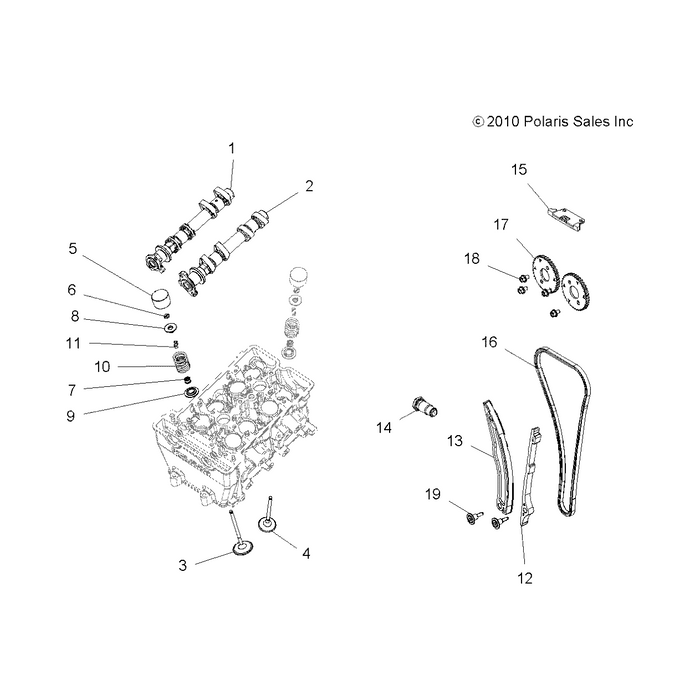 Valve Spring Seat by Polaris