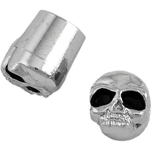 Valve Stem Caps Metal Stem Chrome Skull by Harddrive 99-6205 Valve Stem Cap 820-2502 Western Powersports