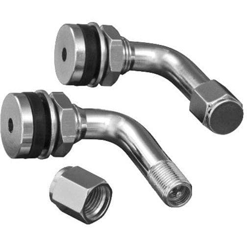 Valve Stems 90 Degree Metal by Show Chrome