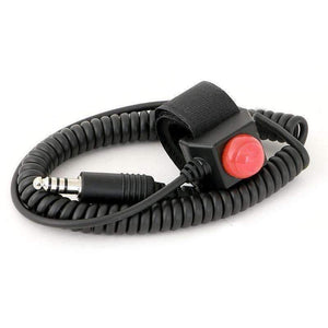 Velcro Mount Steering Wheel Push To Talk (Ptt) With Quick Disconnect For Intercoms by Rugged Radios PTT-VM2-QD 01038799853210 Rugged Radios