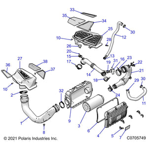 Vent Hose by Polaris 5415474 OEM Hardware P5415474 Off Road Express