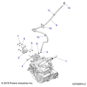 Vent Line Assembly by Polaris 2522142 OEM Hardware P2522142 Off Road Express